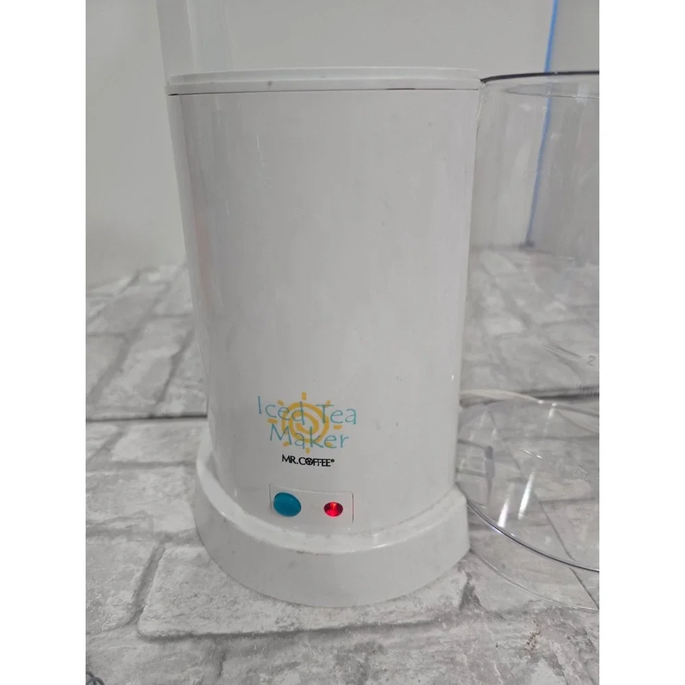 Mr. Coffee Iced Tea Maker 3 Quart Model TM3.5 Pitcher Blue 5pcs